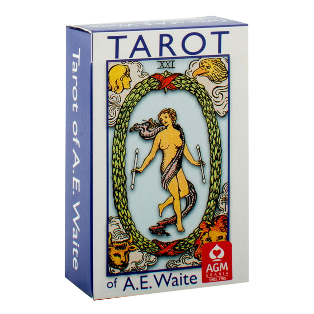 Tarot of A.E. Waite (versão mini) da editora AGM Urania.