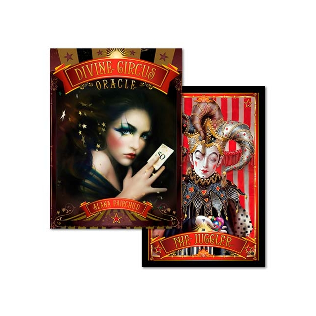 Divine Circus Oracle - Capa e Carta
