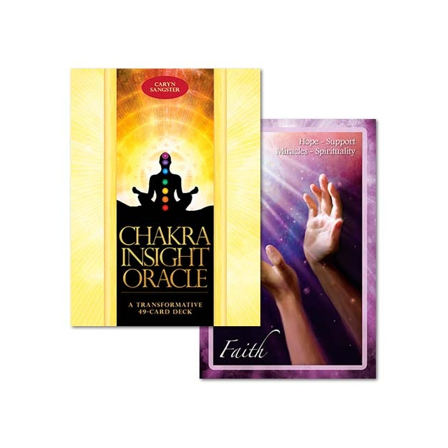 Chakra Insight Oracle - Capa e Carta 