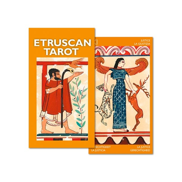Etruscan Tarot da Lo Scarabeo - Capa e Carta 
