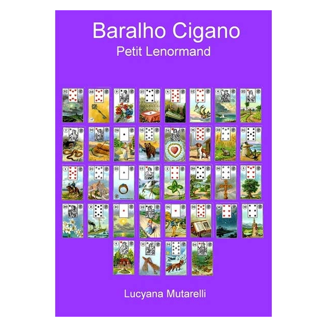 Baralho Cigano - Petit Lenormand de Lucyana Mutarelli