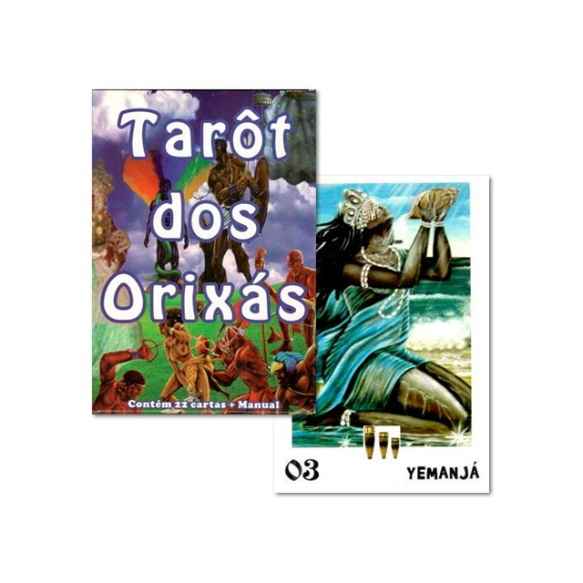 Tarô dos Orixás - Capa e Carta