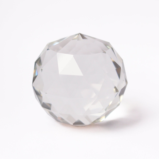 Cristal Multifacetado de Mesa com 4 cm de diâmetro
