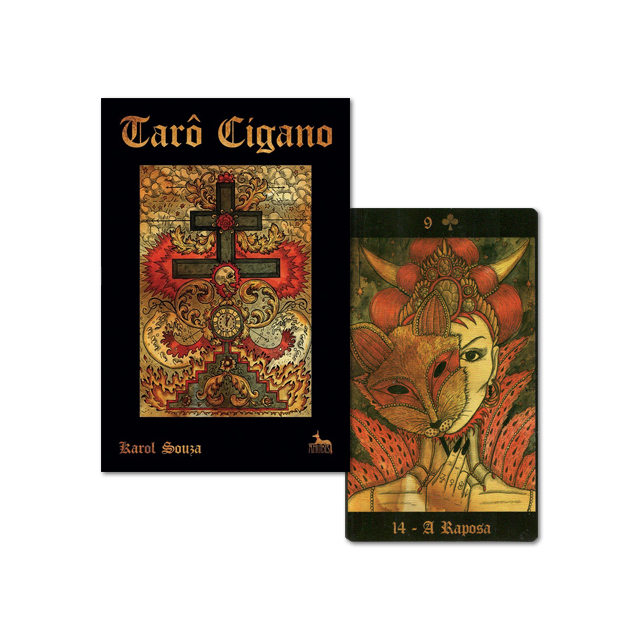 Tarô Cigano - Capa e Carta 