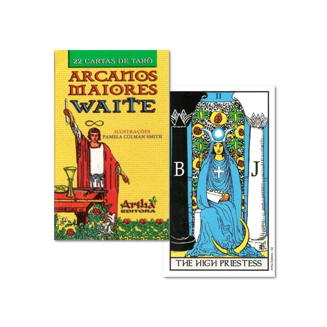 O Grande Tarô de Waite - Arcanos Maiores - Capa e Carta 