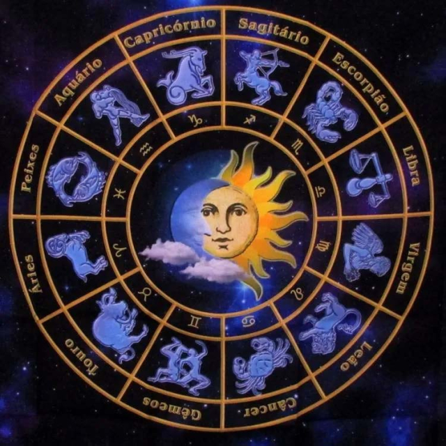 Toalha - Mandala Astrológica
