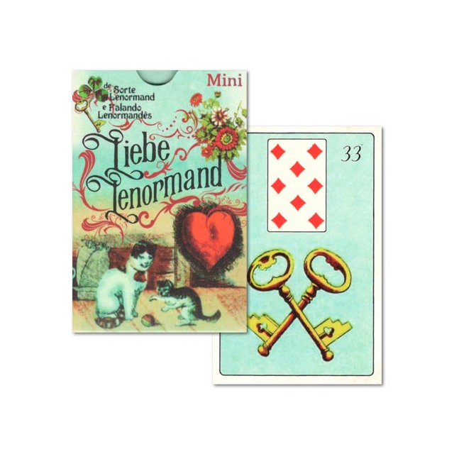 Liebe Lenormand - Mini - Capa e Carta 