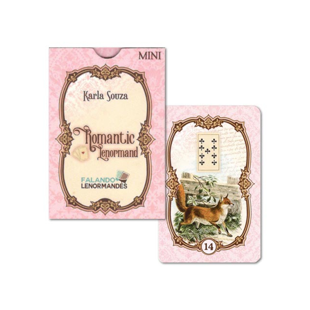 Romantic Lenormand - Mini - Capa e Carta 