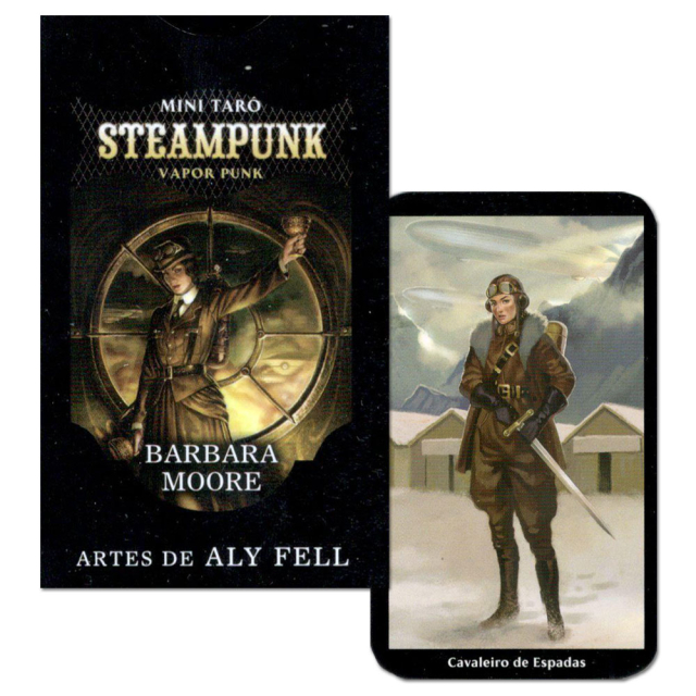 Tarô Steampunk - Mini | De Barbara Moore e Aly Fell