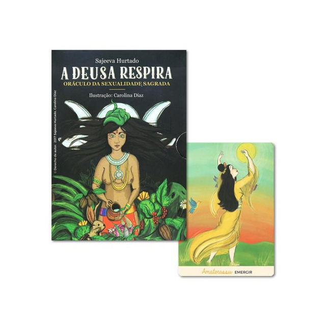 'A Deusa Respira' de Sajeeva Hurtado e Carolina Díaz Juárez publicado pela editora Guardiã