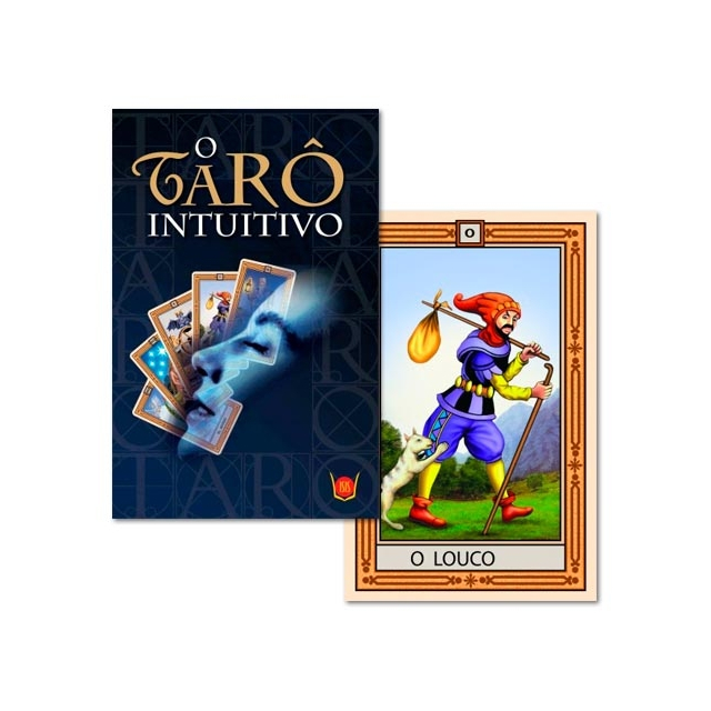 Tarô Intuitivo, O (Livro + Cartas) - Capa e Carta