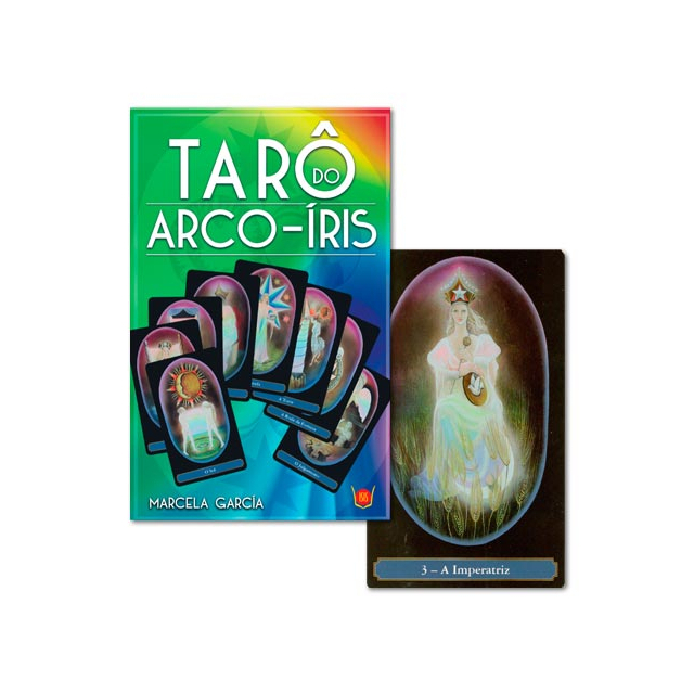Tarô do Arco-Ìris - Capa e Carta 