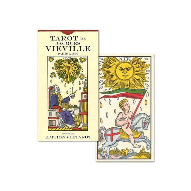 Tarot de Marseille - Jacques Viéville - Capa e Carta