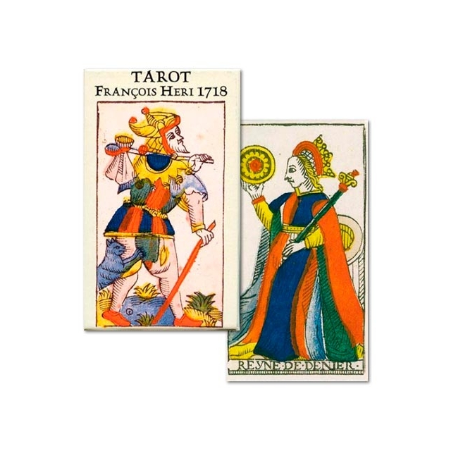 Tarot François Heri 1718 - Capa e Carta