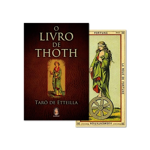 O Livro de Thoth - Tarô de Etteilla (Livro + Baralho) - Capa e Carta 