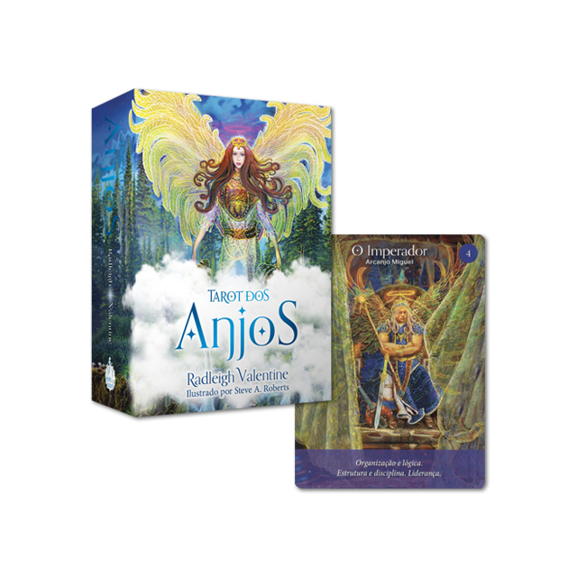 Tarot Dos Anjos - Capa e Carta 