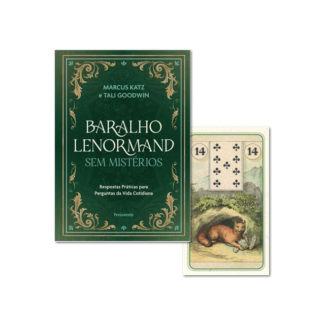 Baralho Lenormand Sem Mistérios | de Marcus Katz e Tali Goodwin