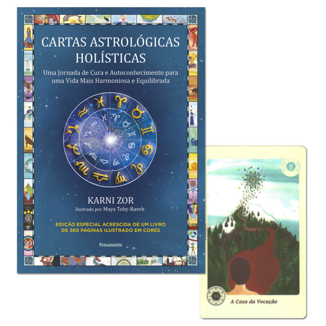Cartas Astrológicas Holísticas (Livro + Cartas)