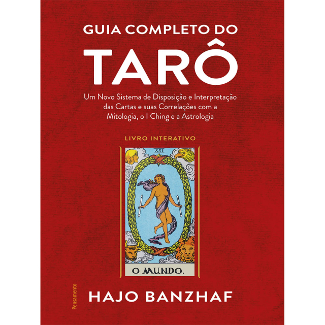 Segunda edição do livro Guia Completo do Tarô, de Hajo Banchaf, publicado pela editora Pensamento.