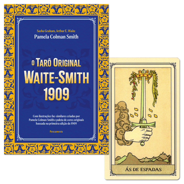 O Tarô Original Waite-Smith 1909 - Capa e Carta 