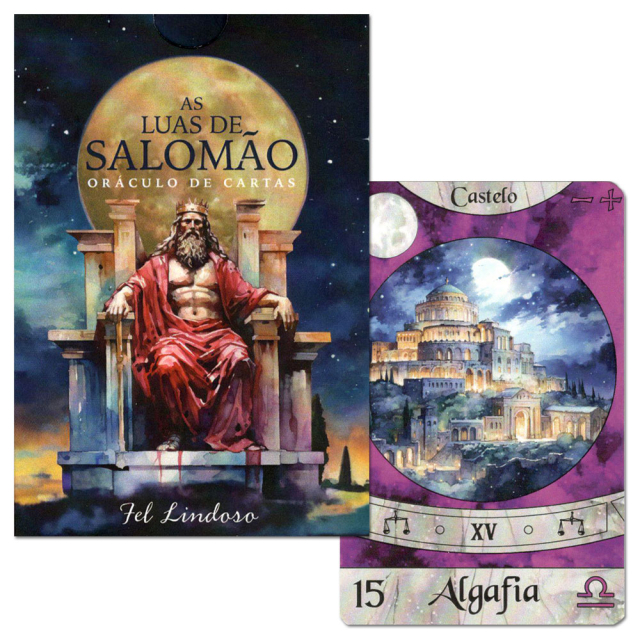 As Luas de Salomão - Capa e Carta 