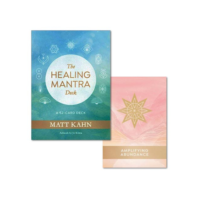 The Healing Mantra Deck - Capa e Carta 