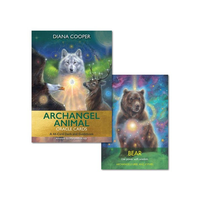Archangel Animal Oracle - Capa e Carta 