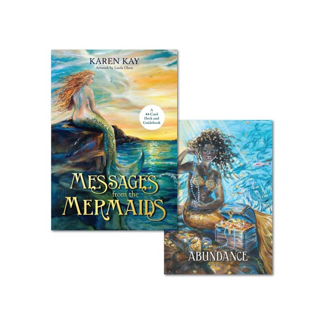 Messages from the Mermaids Oracle - Capa e Carta 