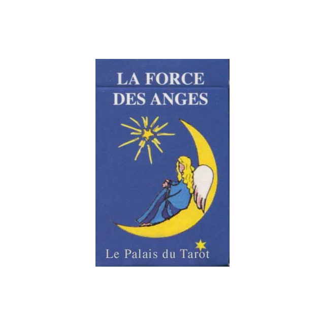 Capa do baralho La Force des Anges, da editora AGM Urania.