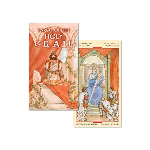 Tarot of the Holy Grail da Lo Scarabeo - Capa e Carta