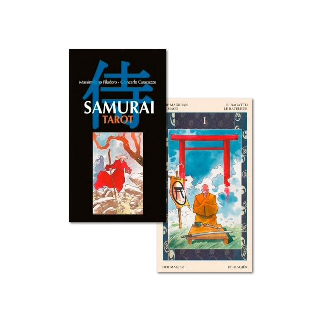 Samurai Tarot da Lo Scarabeo - Capa e Carta