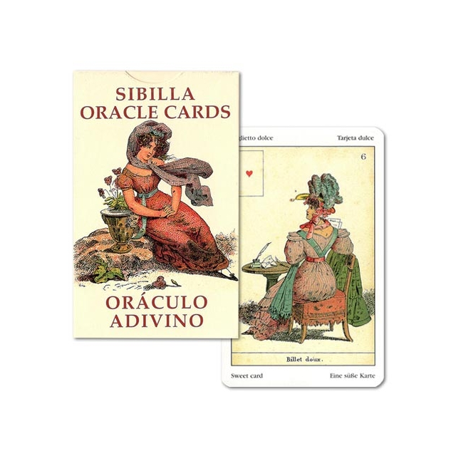 Sibilla Oracle Cards - Capa e Carta 
