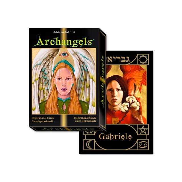Archangels Oracle Cards - Capa e Carta 