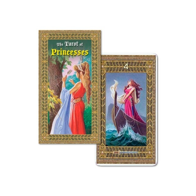 The Tarot of Princesses da Lo Scarabeo - Capa e Carta