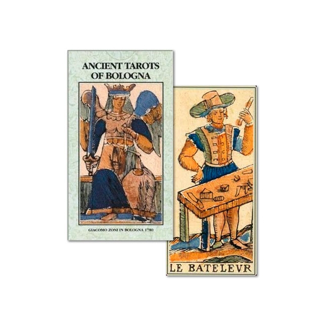 Ancient Tarot of Bologna da Lo Scarabeo - Capa e Carta