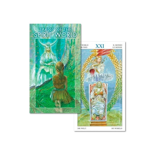 Tarot of the Spirit World da Los Scarabeo - Capa e Carta