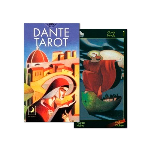 Dante Tarot da Lo Scarabeo - Capa e Carta