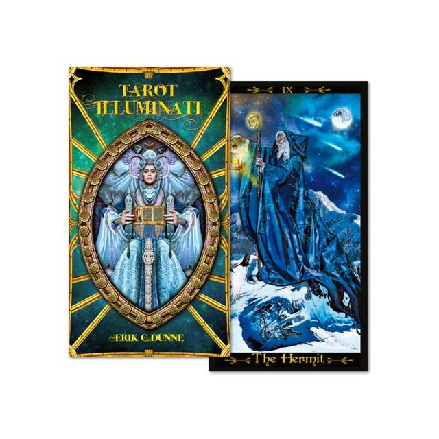 Tarot Illuminati da Lo Scarabeo - Capa e Carta