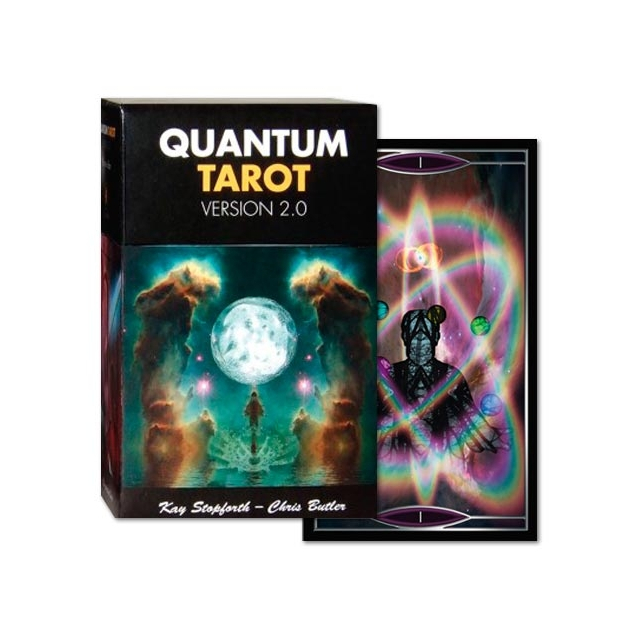 Quantum Tarot (Version 2.0) da Lo Scarabeo - Capa e Carta