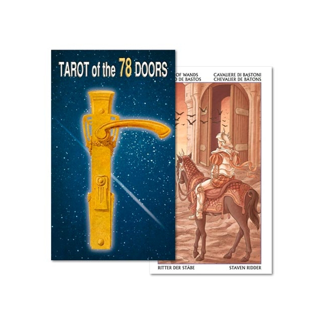 Tarot of The 78 Doors da Lo Scarabeo - Capa e Carta 