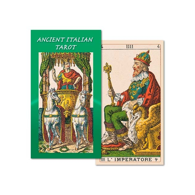 Ancient Italian Tarot da Lo Scarabeo - Capa e Carta 