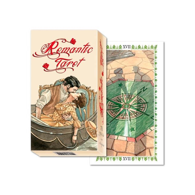 Romantic Tarot da Lo Scarabeo - Capa e Carta 
