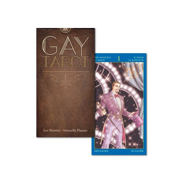 Gay Tarot da Lo Scarabeo - Capa e Carta