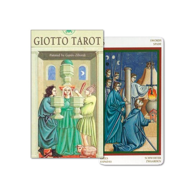 Giotto Tarot da Lo Scarabeo - Capa e Carta 