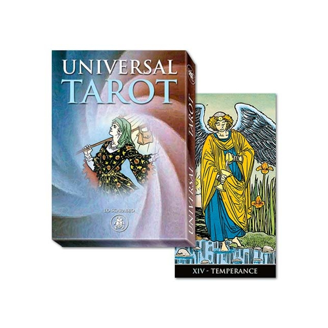 Universal Tarot - Arcanos Maiores da Lo Scarabeo - Capa e Carta