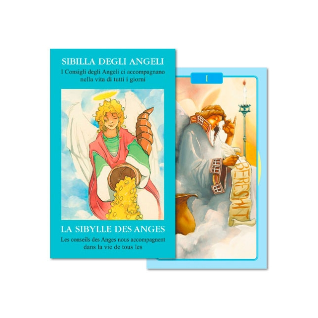 Angels Oracle Cards da Lo Scarabeo - Capa e Carta 