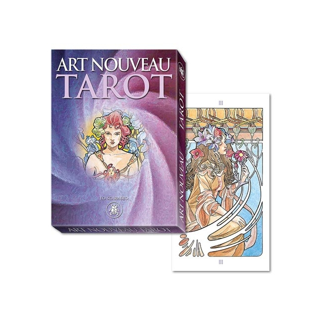 Tarot Art Nouveau - Arcanos Maiores - Capa e Carta