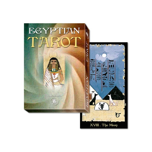 Egyptian Tarot - Arcanos Maiores - Capa e Carta 