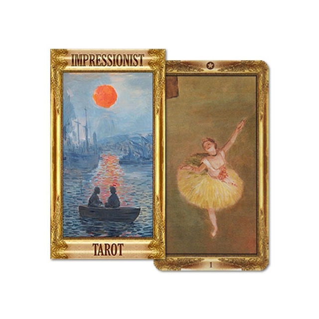 Impressionist Tarot da Lo Scarabeo - Capa e Carta 