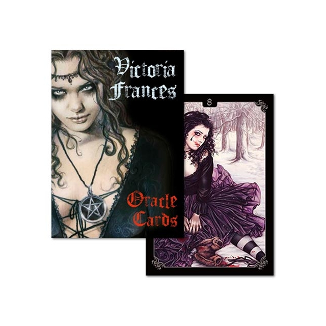 Victoria Frances Gothic Oracle Cards da Lo Scarabeo - Capa e Carta 